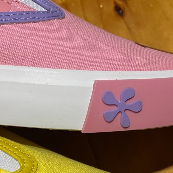 Spongebob Squarepants & Patrick Sneakers Canvas Slip Ons Womens Size 8 NEW - Picture 12 of 13